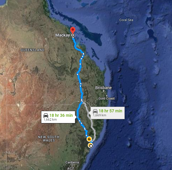 Rockhampton to Mackay Backloading Removalists