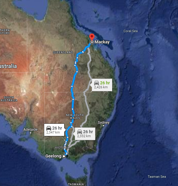 Geelong to Mackay Backloading Removalists
