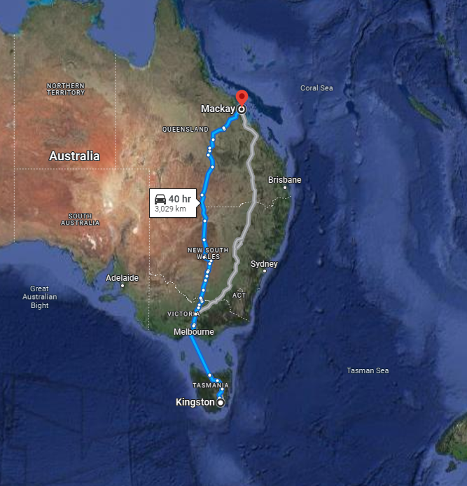 Kingston to Mackay Backloading Removalists