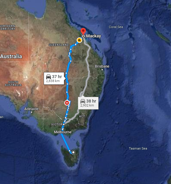 Launceston to Mackay Backloading Removalists