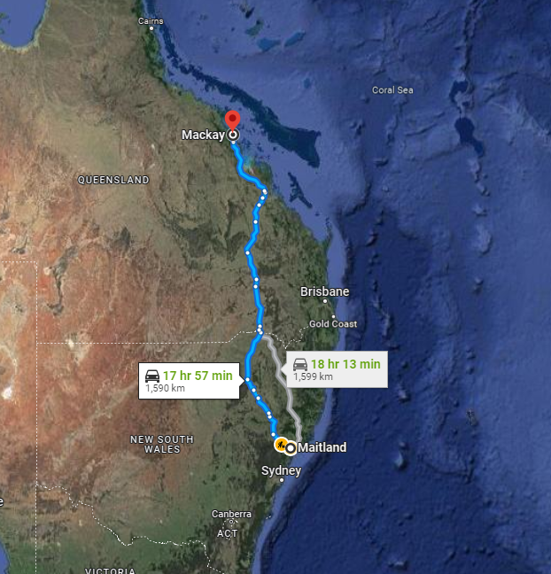 Rockhampton to Mackay Backloading Removalists