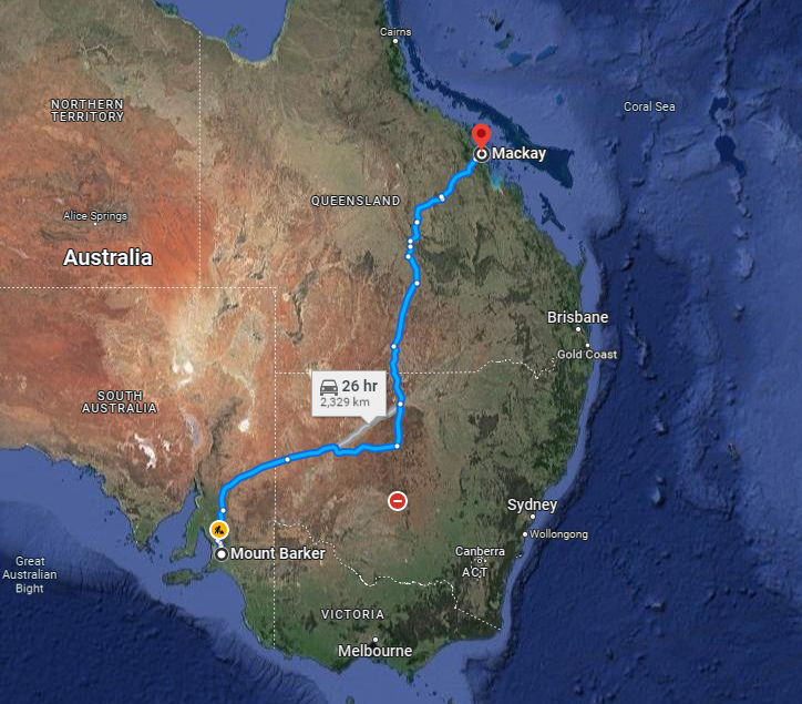 Mount Barker to Mackay Backloading Removalists