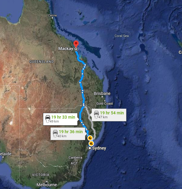 Rockhampton to Mackay Backloading Removalists