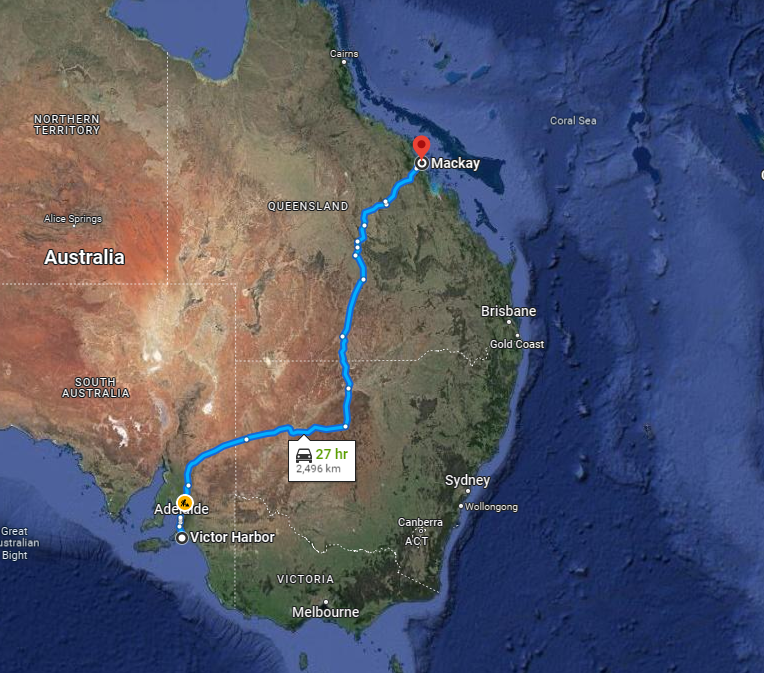 Victor Harbor to Mackay Backloading Removalists