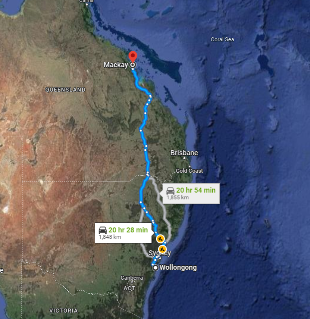 Rockhampton to Mackay Backloading Removalists