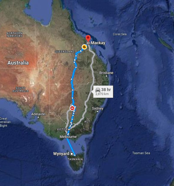 Wynyard to Mackay Backloading Removalists